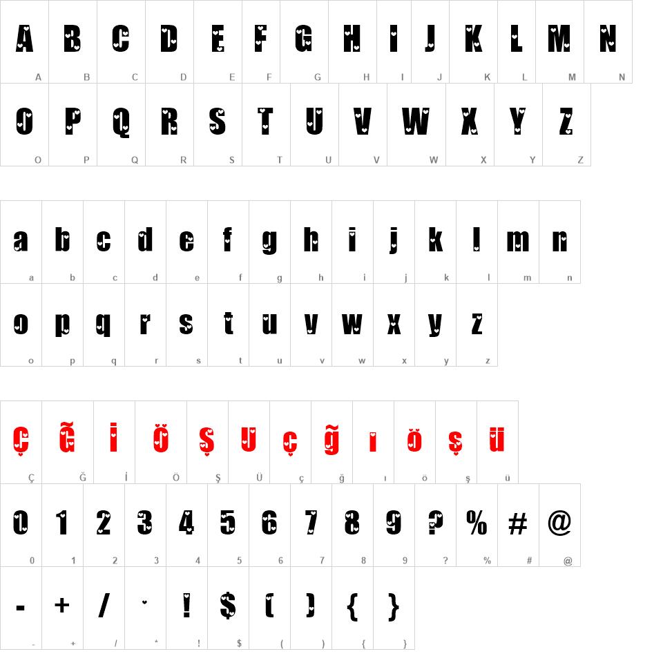 Love Letters font